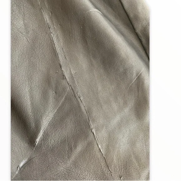 Forever 21 Black Faux Leather Skirt Sz M - Picture 7 of 7